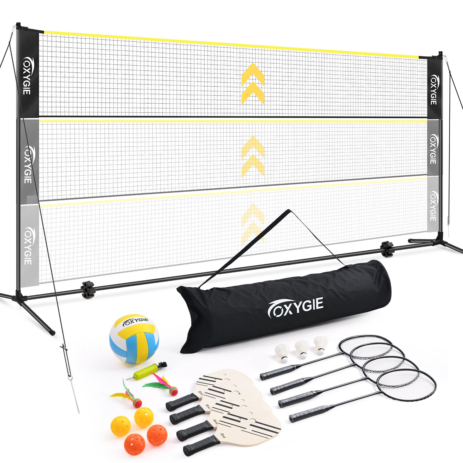 17ft+Portable+Volleyball+